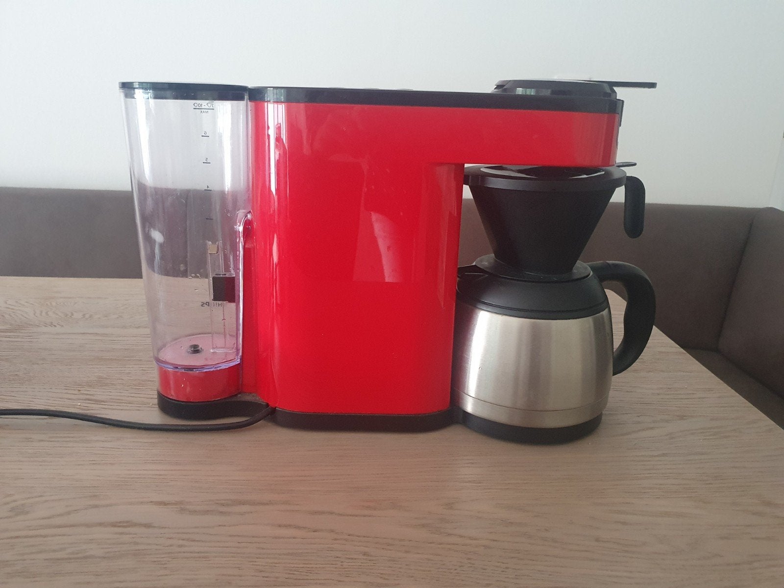 Senseo Switch 2-in-1 Koffiezetapparaat Rood, Ophalen, Gebruikt, 10 kopjes of meer, Combi