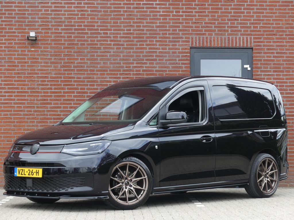 Volkswagen Caddy Cargo 2.0 TDI 75 Edition Leer/LED/Trekhaak/, Auto's, Bestelauto's, Gebruikt, Euro 6, 4 cilinders, Volkswagen