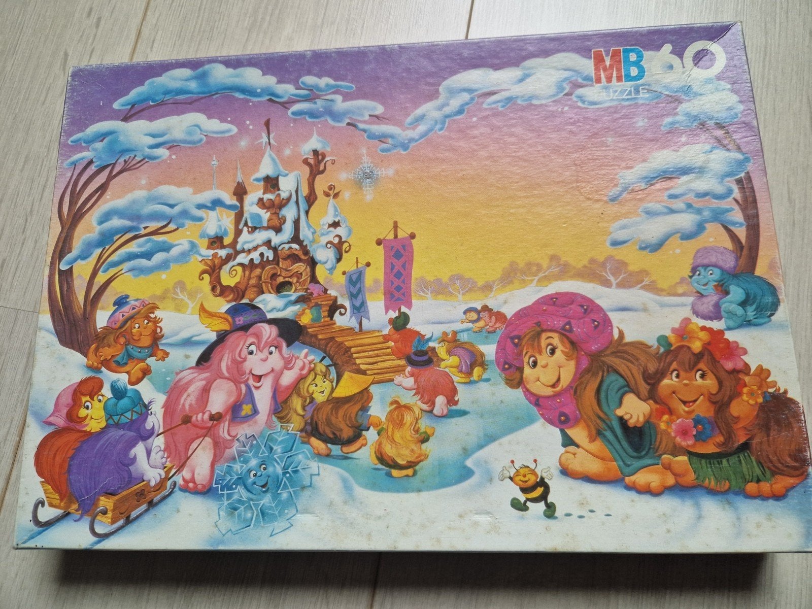 1984 de troeliewoelies the snugglebumms puzzel puzzle mb, Ophalen of Verzenden