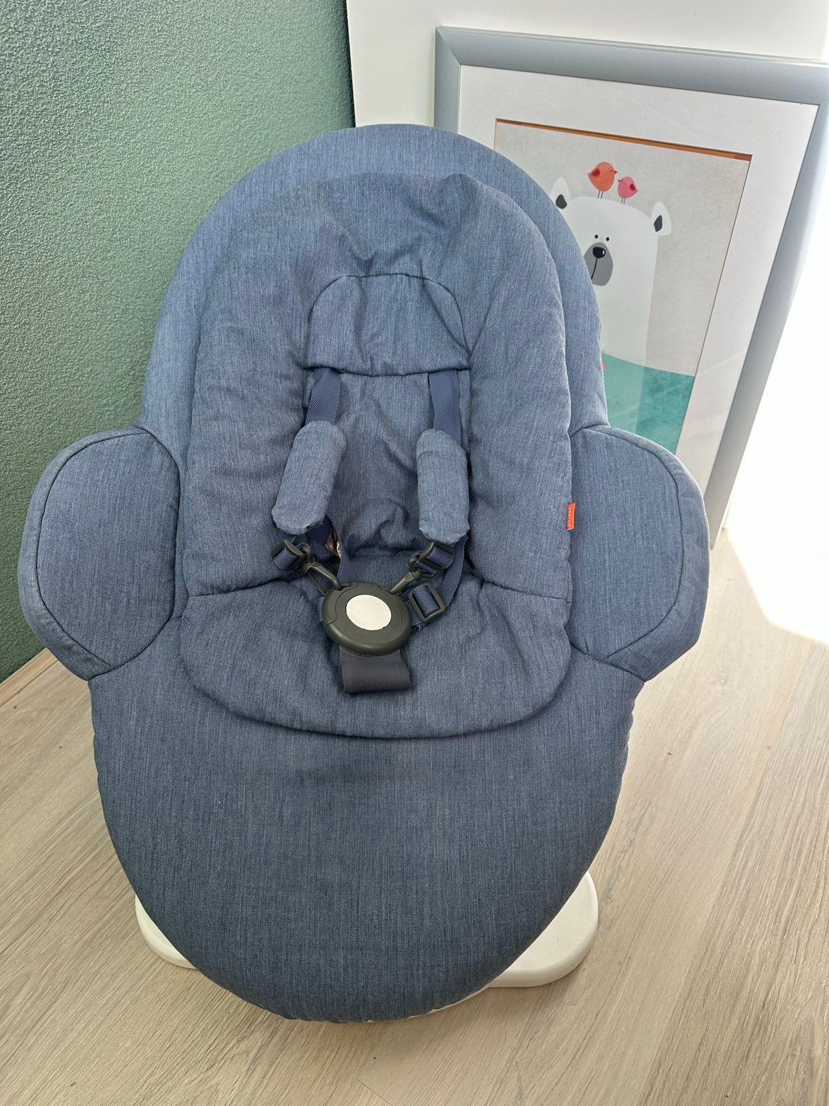 Stokke Steps kinderstoel compleet met babyset en bouncer, Ophalen, Gebruikt, Meegroeistoel, Aanschuifbaar