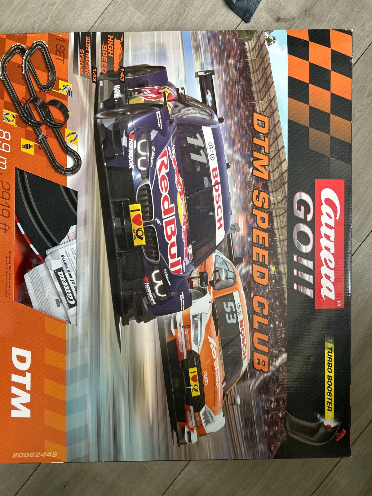 Carrera GO!!! DTM Speed Club Racebaan - ZGAN in doos, Kinderen en Baby's, Speelgoed | Racebanen, Racebaan, Carrera, Nieuw, Ophalen of Verzenden