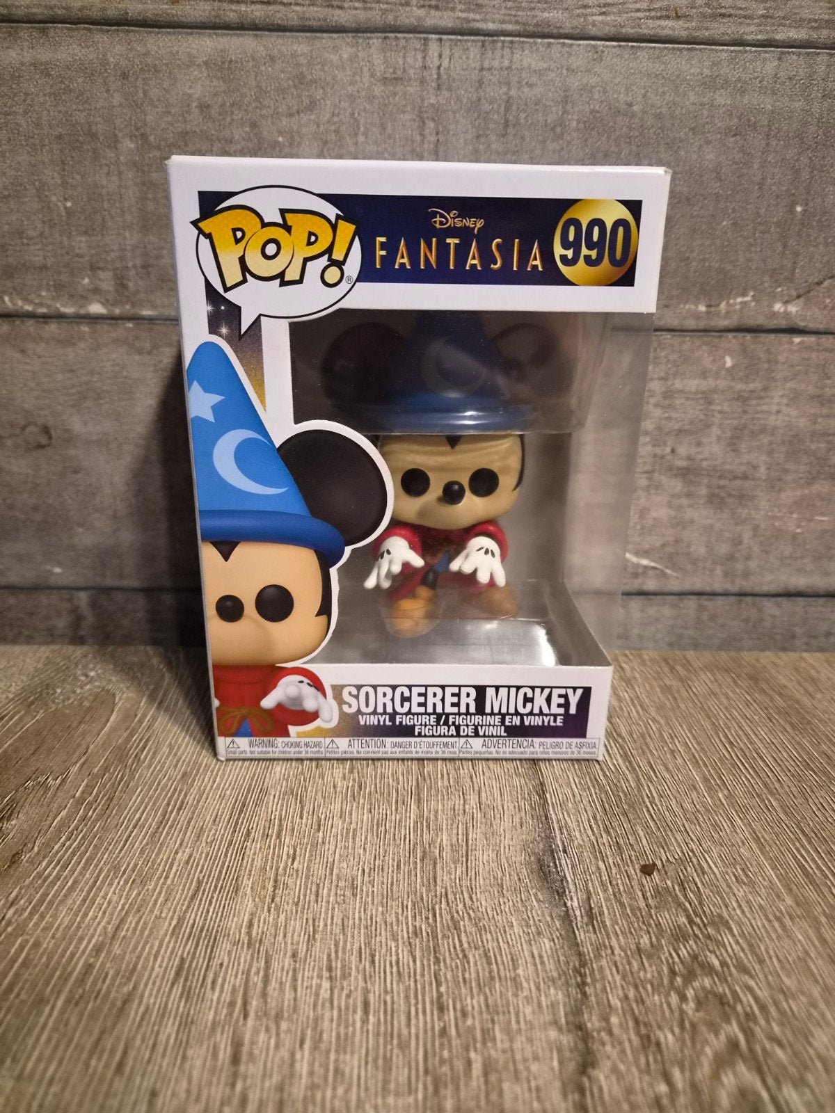 Funko Pop! Disney Fantasia 990 Sorcerer Mickey, Ophalen of Verzenden, Nieuw