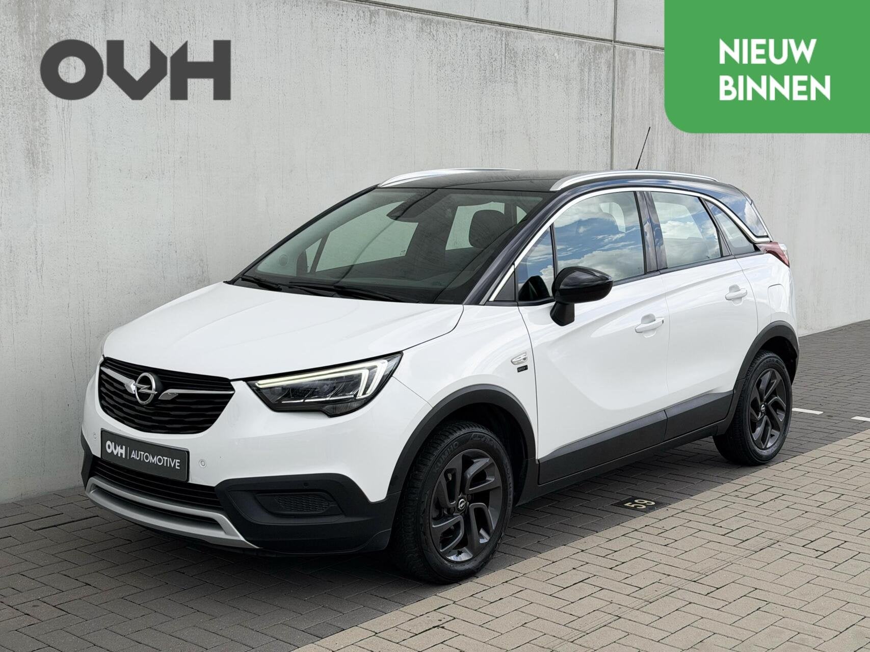 Opel Crossland X 1.2 Turbo Edition 2020 | Camera | PDC | Cru, Gebruikt, 1199 cc, Wit, Bedrijf