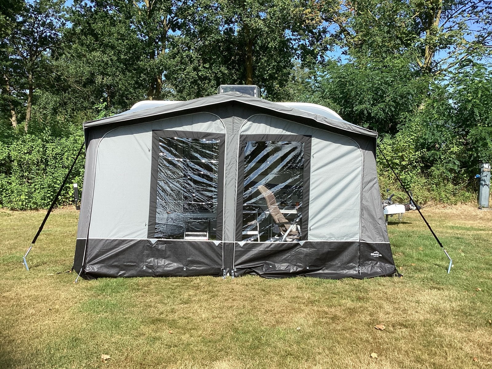 Obelink Capri 240 maat 8 (826-850 cm) voortent, Ophalen, Zo goed als nieuw, Polyester, Overige merken