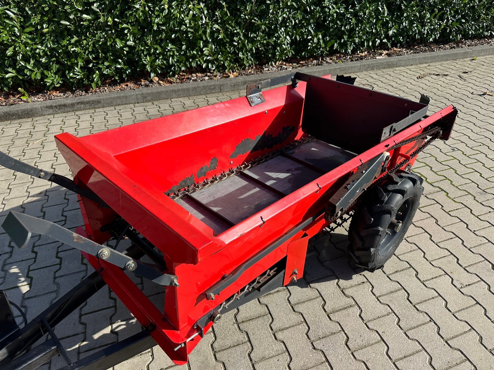 Kraffter mestverspreider - meststrooier minitrekker / quad, Gebruikt, Wibautstraat 144 Amsterdam, Ophalen of Verzenden, Kraffter