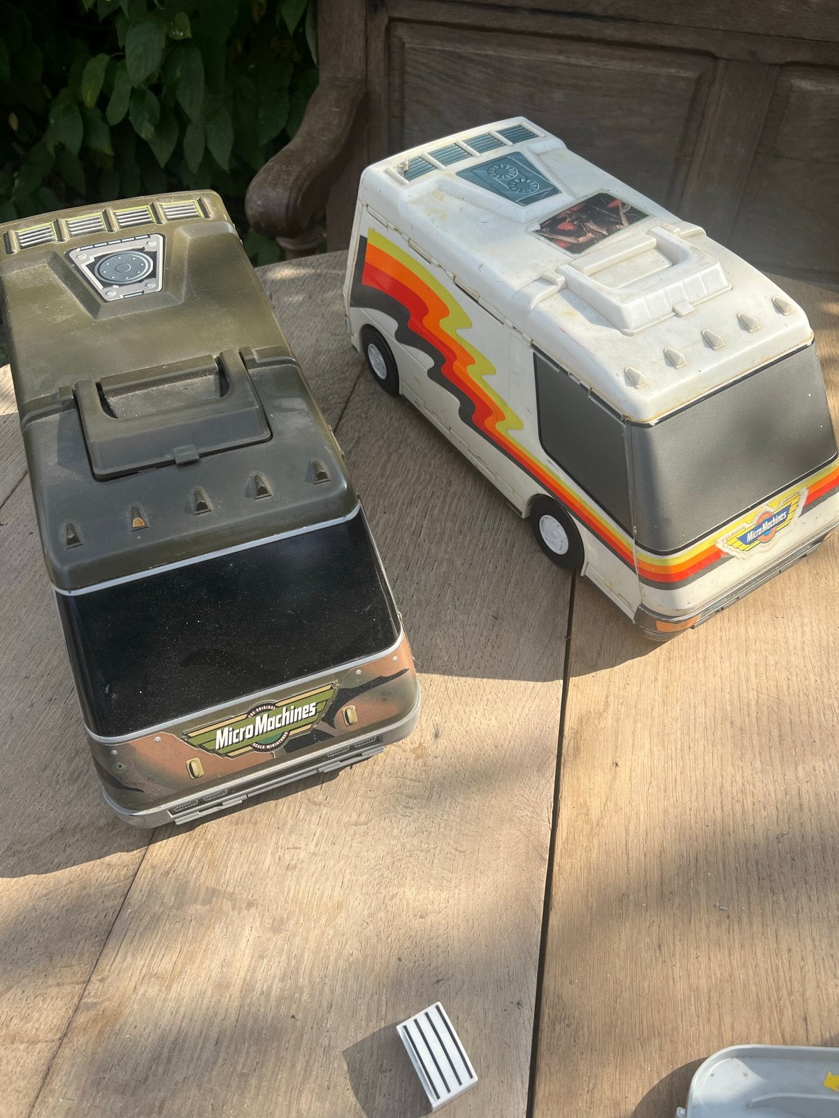 Grote collectie Micro Machines met speelsets en treinset, Ophalen of Verzenden, Gebruikt