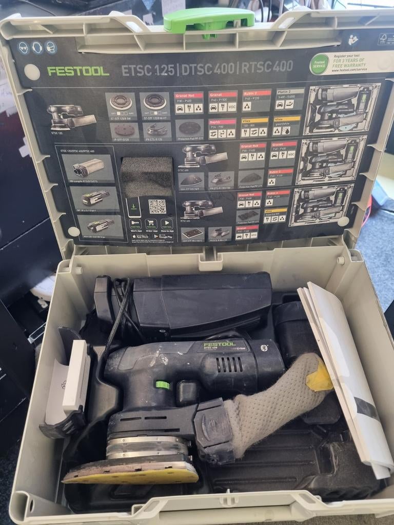 Festool DTSC  400  2 accu 2024, Ophalen, Gebruikt, Info@festool.com, Wertstraße 20, 73240 Wendlingen, Duitsland