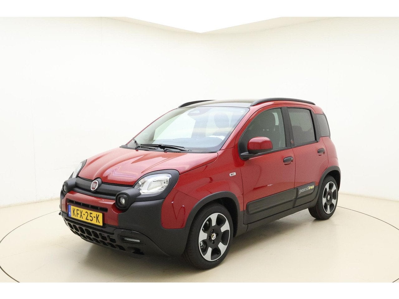 Fiat Panda 1.0 Hybrid Pandina | Navigatie via Carplay | Dakr, Gebruikt, Panda, LED verlichting, Bedrijf