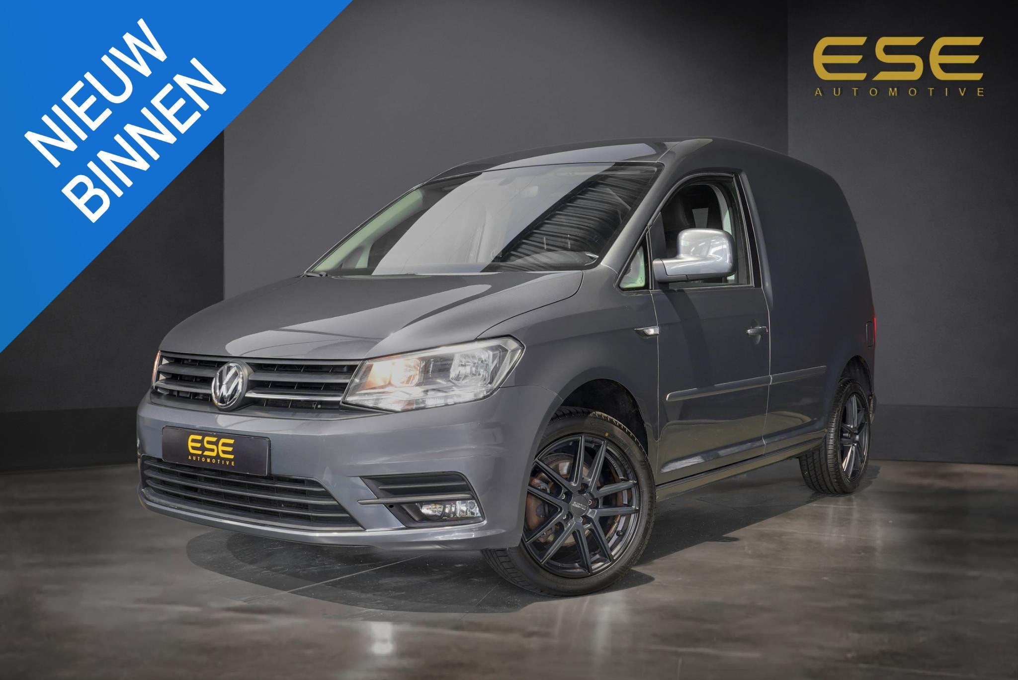 Volkswagen Caddy 2.0 TDI L1H1 BMT Highline Automaat | Leder, Auto's, Stof, Gebruikt, 4 cilinders, 700 kg