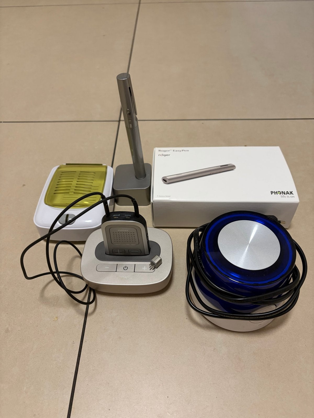 Phonak Roger EasyPen met accessoires, Ophalen of Verzenden, Gebruikt