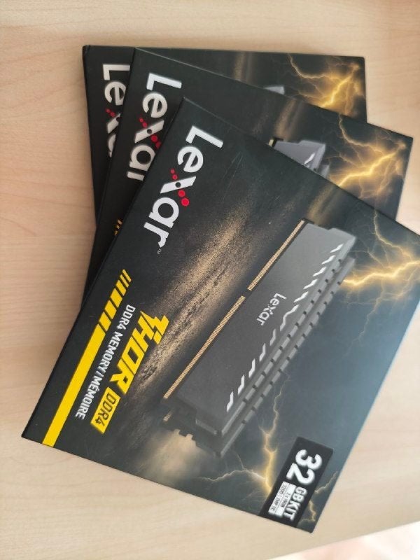 Lexar Thor DDR4 32GB (2x16GB) 3200Mhz, Computers en Software, RAM geheugen, 32 GB, Verzenden, DDR4, Nieuw