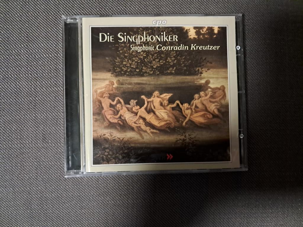 Kreutzer: part songs for male voices. Die singphoniker, Verzenden, Romantiek, Zo goed als nieuw, Vocaal
