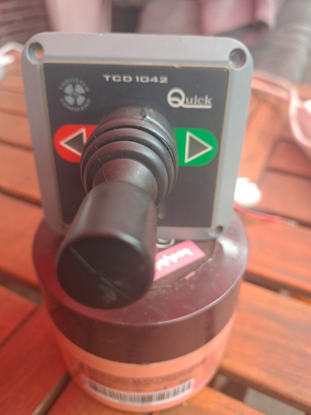 Quick TCD 1042 Boegschroef Joystick Bedieningspaneel, Ophalen of Verzenden, Gebruikt, Motor en Techniek