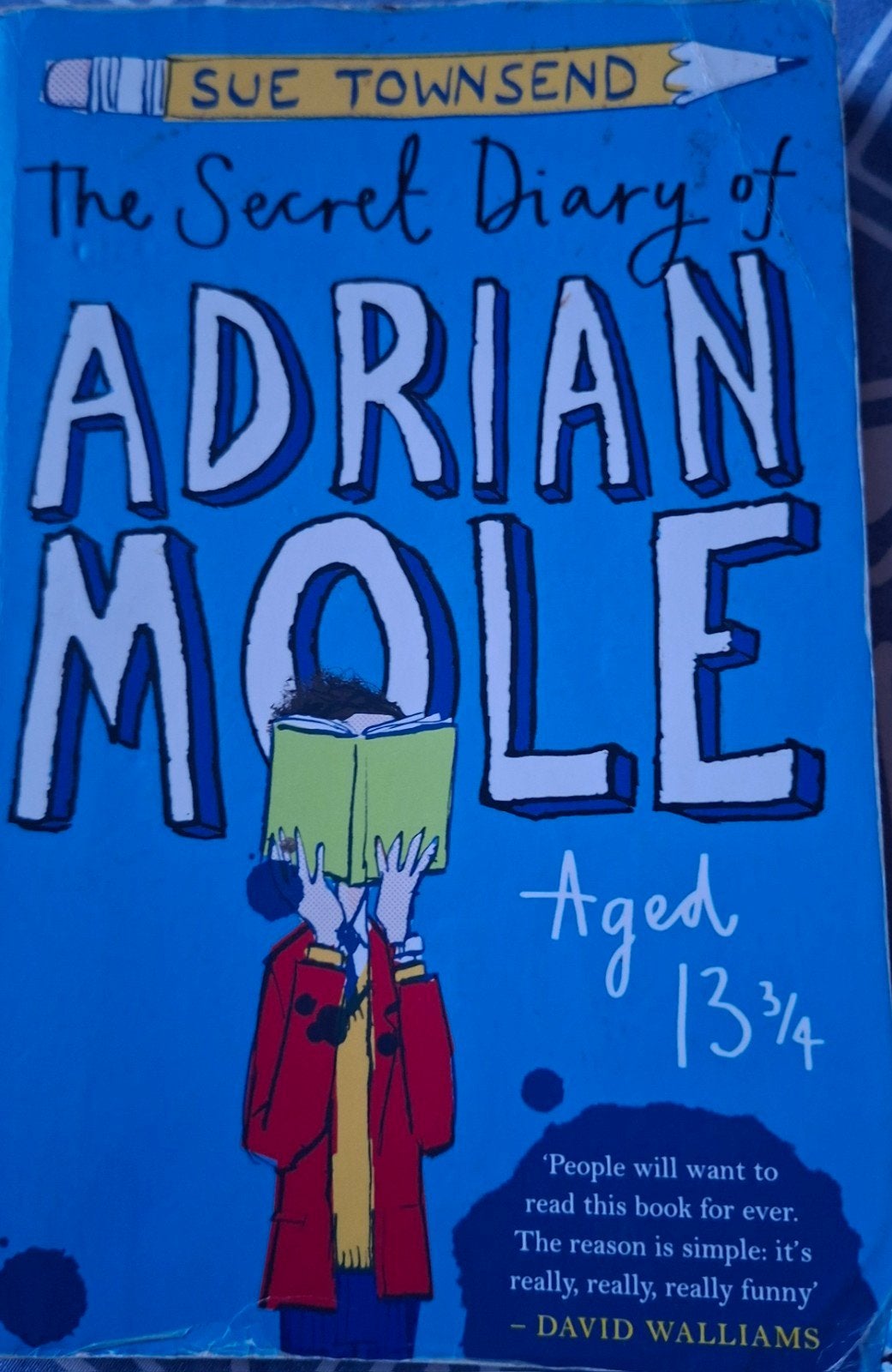 The Secret Diary of Adrian Mole Aged 13 3/4 - Sue Townsend, Ophalen of Verzenden, Gelezen, Sue Townsend