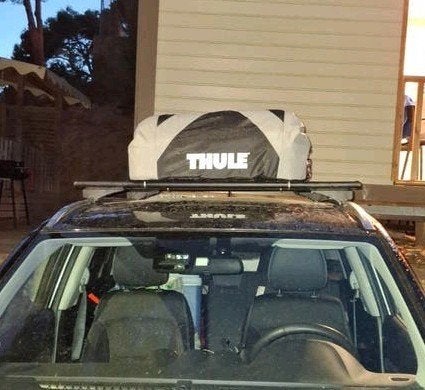Thule Ranger 90, opvouwbare dakkoffer, Ophalen, Zo goed als nieuw