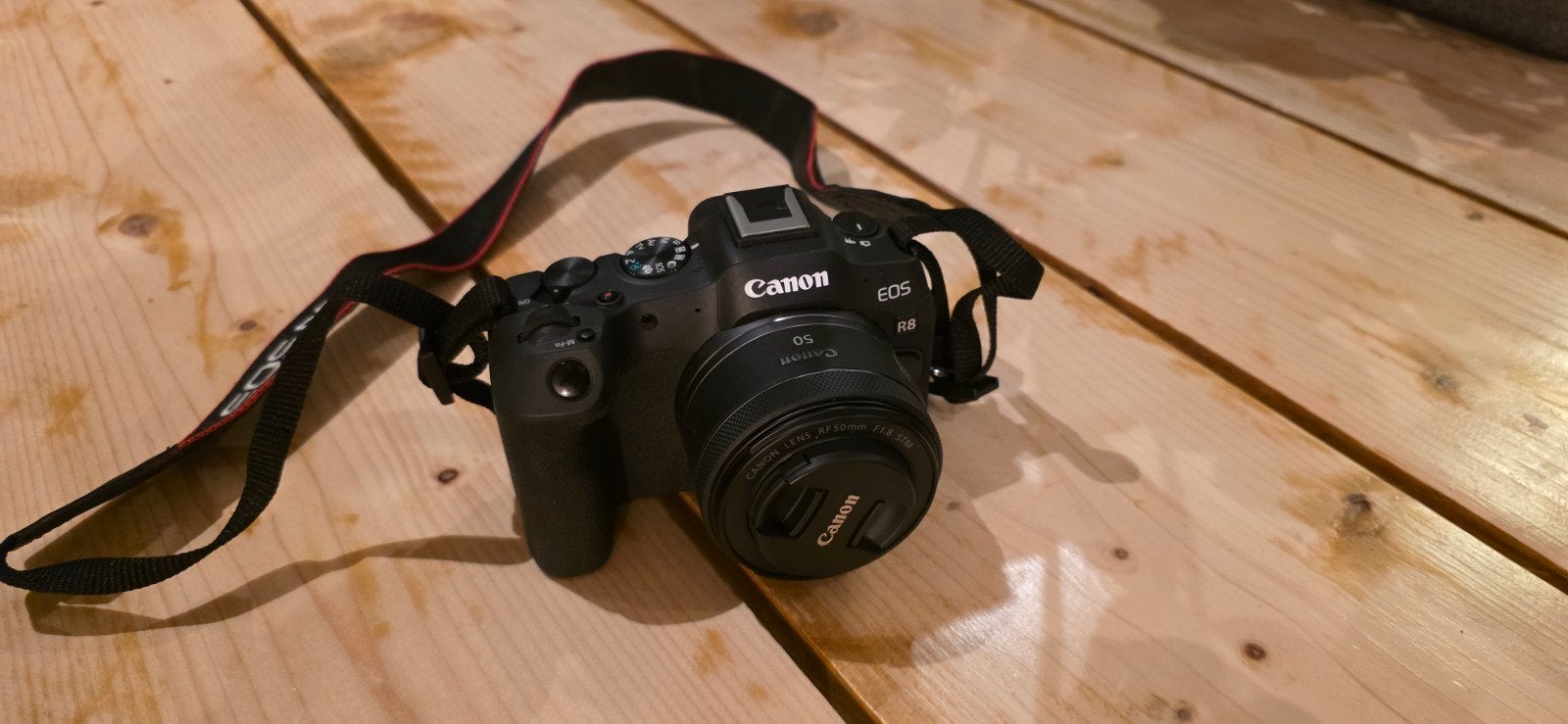 Canon EOS R8 Systeemcamera met RF 50mm f/1.8 STM lens, Audio, Tv en Foto, Fotocamera's Digitaal, Ophalen, Beeldstabilisatie, Accu