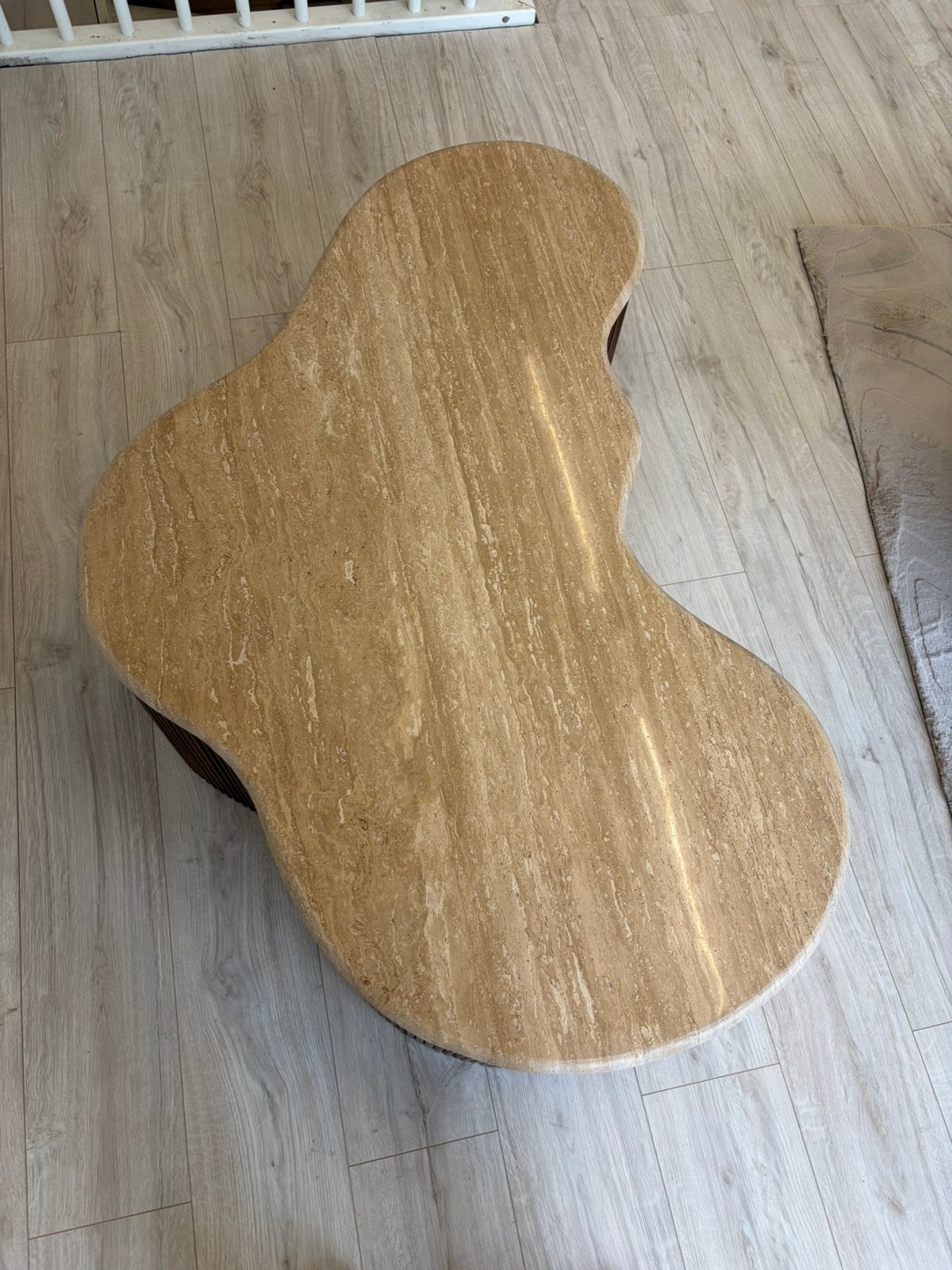 Eleonora Mari XXL Salontafel - Uniek Design, 100 tot 150 cm, Ophalen of Verzenden, Zo goed als nieuw, 150 tot 200 cm