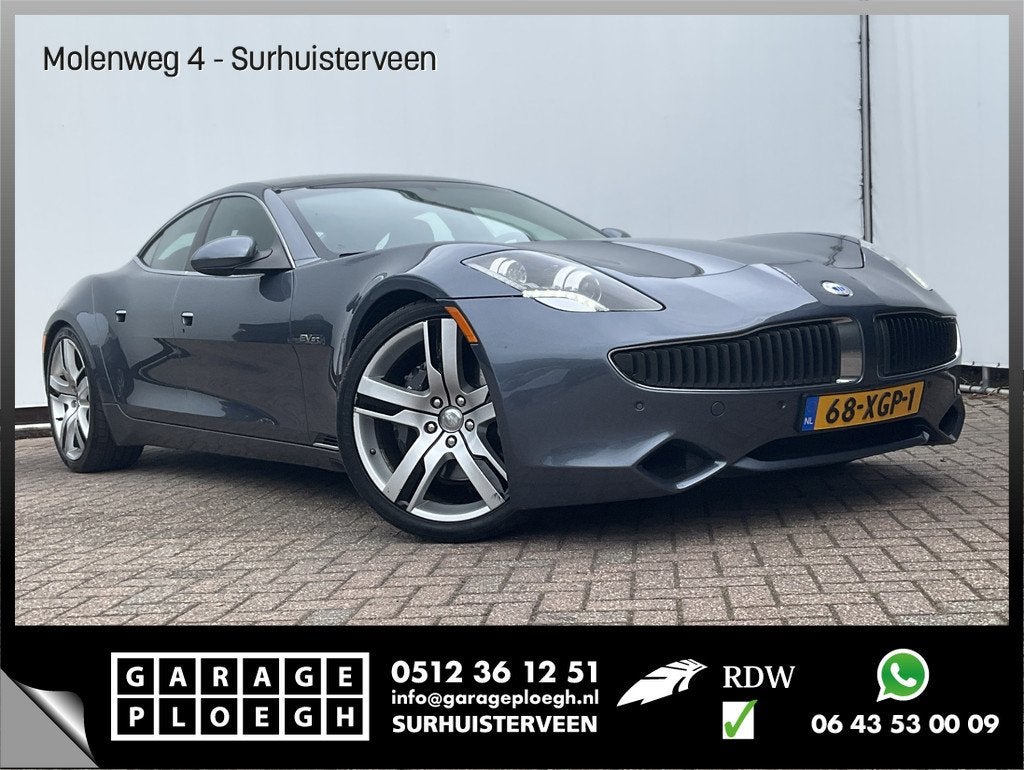 Fisker KARMA 2.0 213pk Eco Hybrid Voll.Onderhoud Stoelverw N, Auto's, Fisker, Automaat, Achterwielaandrijving, Gebruikt, Origineel Nederlands