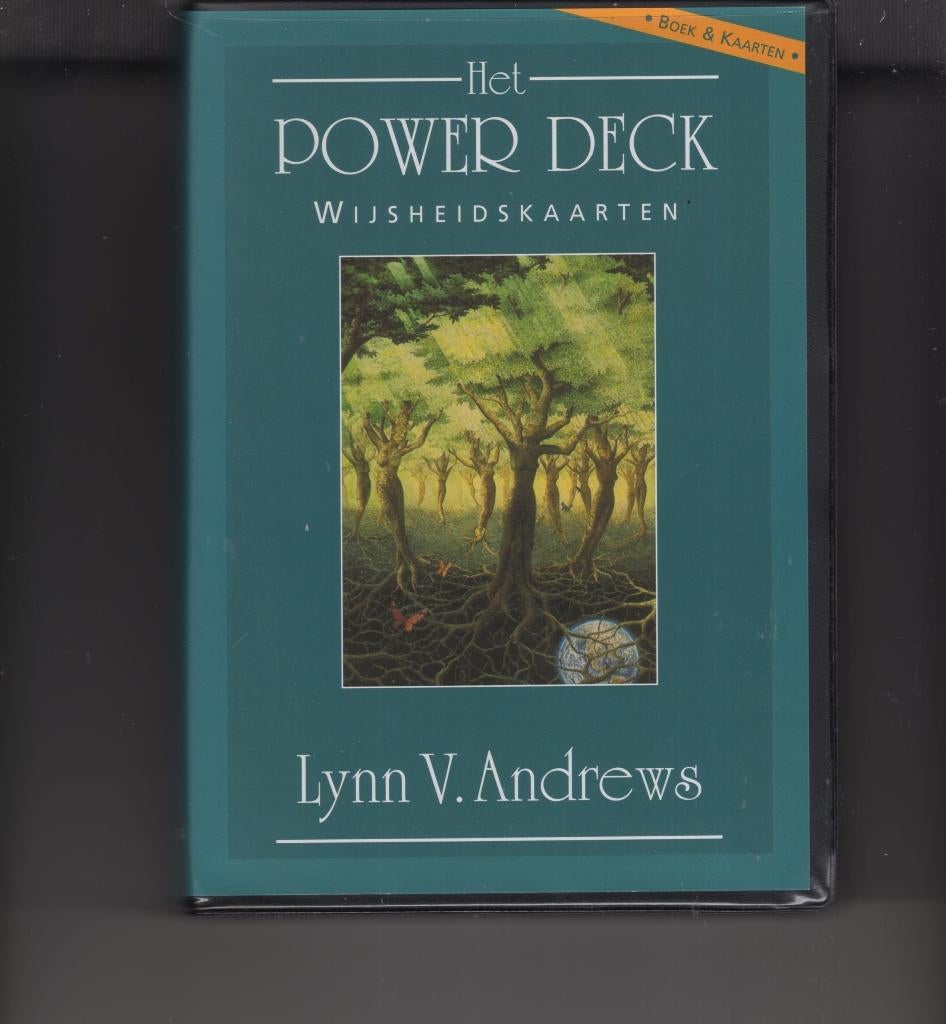 Lynn Andrews Het power deck wijsheidskaarten Sjamaan, Boeken, Ophalen of Verzenden, Zo goed als nieuw, Spiritualiteit algemeen