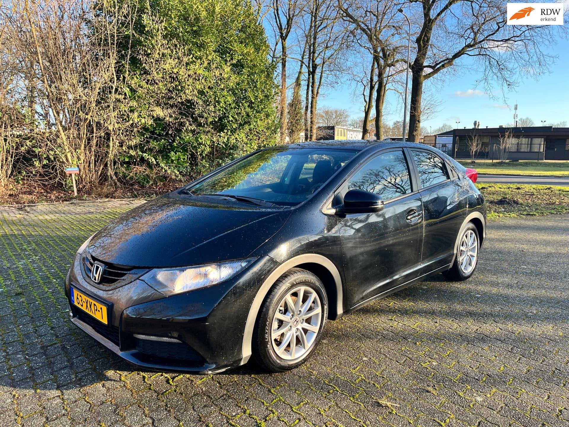 Honda Civic 1.4 Comfort, Auto's, Honda, Voorwielaandrijving, Euro 5, Gebruikt, Zwart