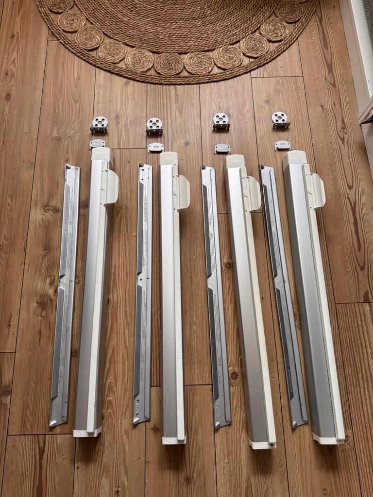 Lascal kiddy guard avant traphekjes 4 stuks (€50 per stuk), Ophalen, Overige materialen, Oprolhekje, Zo goed als nieuw