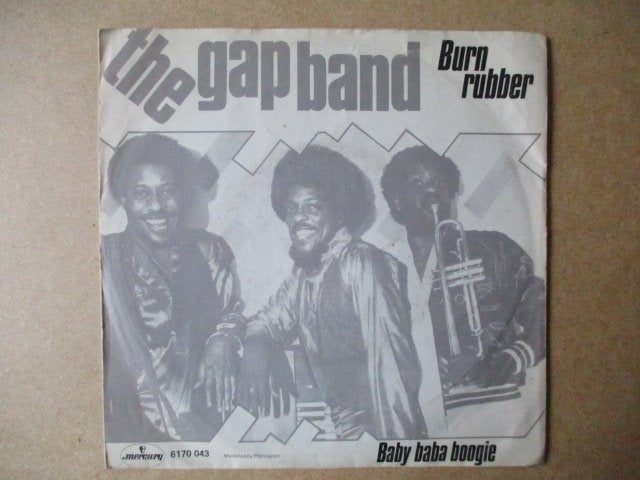 s2389 the gap band - burn rubber, Cd's en Dvd's, Vinyl Singles, Ophalen, Gebruikt, Overige genres