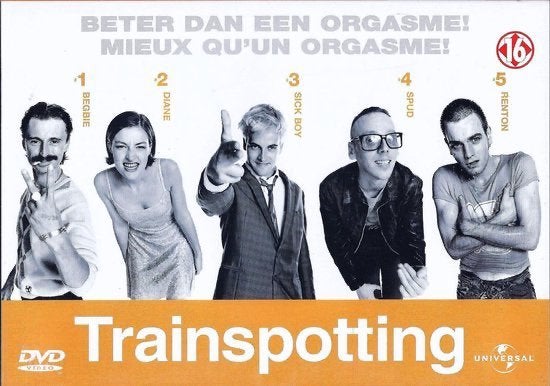 DVD Trainspotting (regie Danny Boyle) met Ewan McGregor, Nederlands, Engels, Verenigd Koninkrijk, Ophalen of Verzenden
