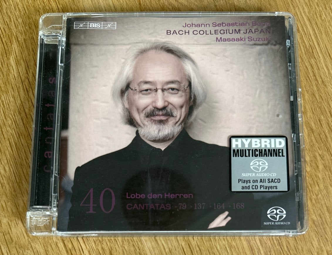 J.S. Bach Cantatas Vol. 40 - Bach Collegium Japan SACD, Inclusief boekje, Ophalen of Verzenden, Zo goed als nieuw, Barok