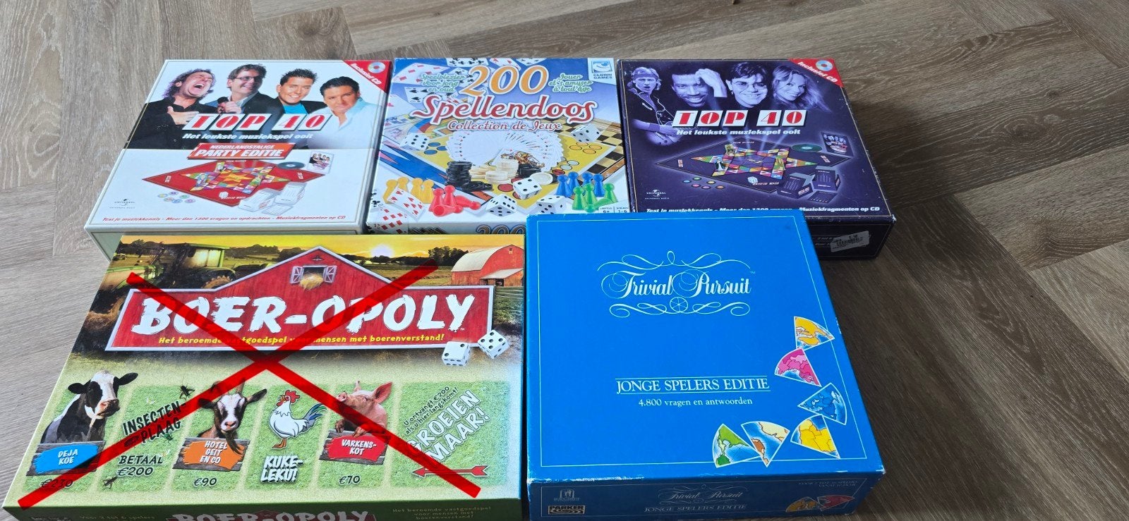 diverse bordspellen, Ophalen of Verzenden