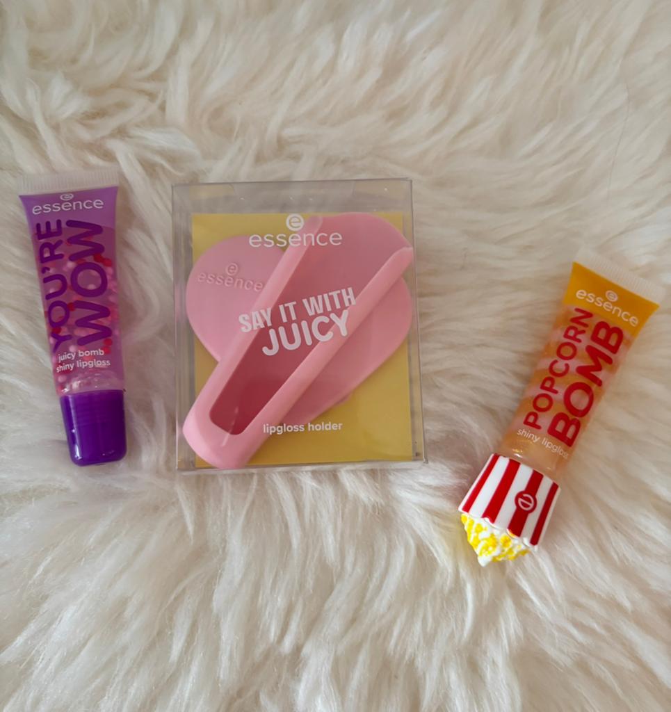 Essence setje juicy bomb popcorn en you're WOW, Ophalen of Verzenden, Nieuw, Lippen