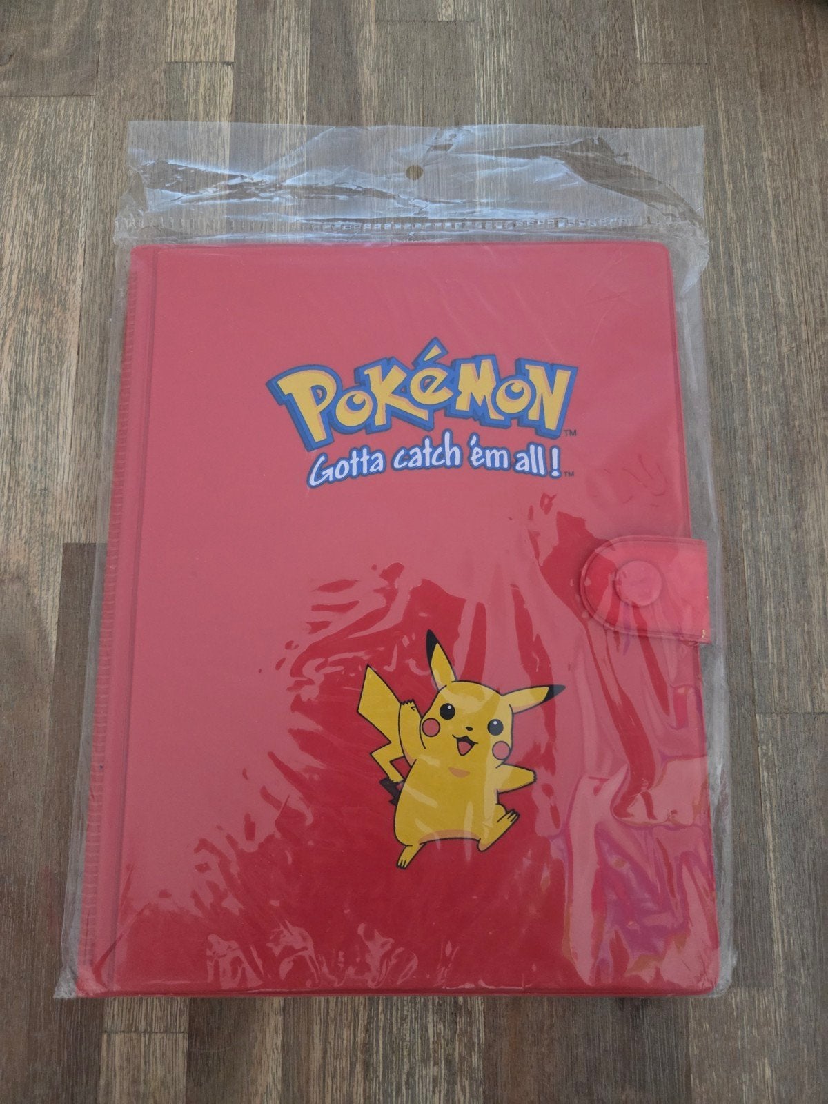 Origineel sealed PIKACHU Pokemon 1999 Vintage Binder ToySite, Ophalen of Verzenden, Nieuw, Overige typen