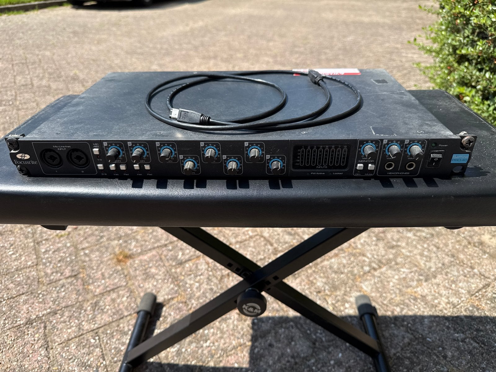 Focusrite Saffire PRO 40 Audio Interface, Ophalen, Gebruikt, 10 tot 20 kanalen, Microfooningang