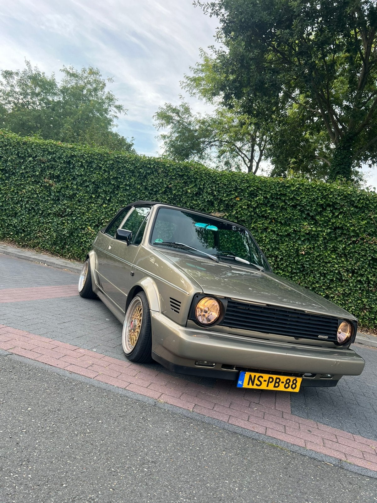 Volkswagen Golf 1.8 g60 cabriolet, Voorwielaandrijving, Zwart, 4 cilinders, Leder