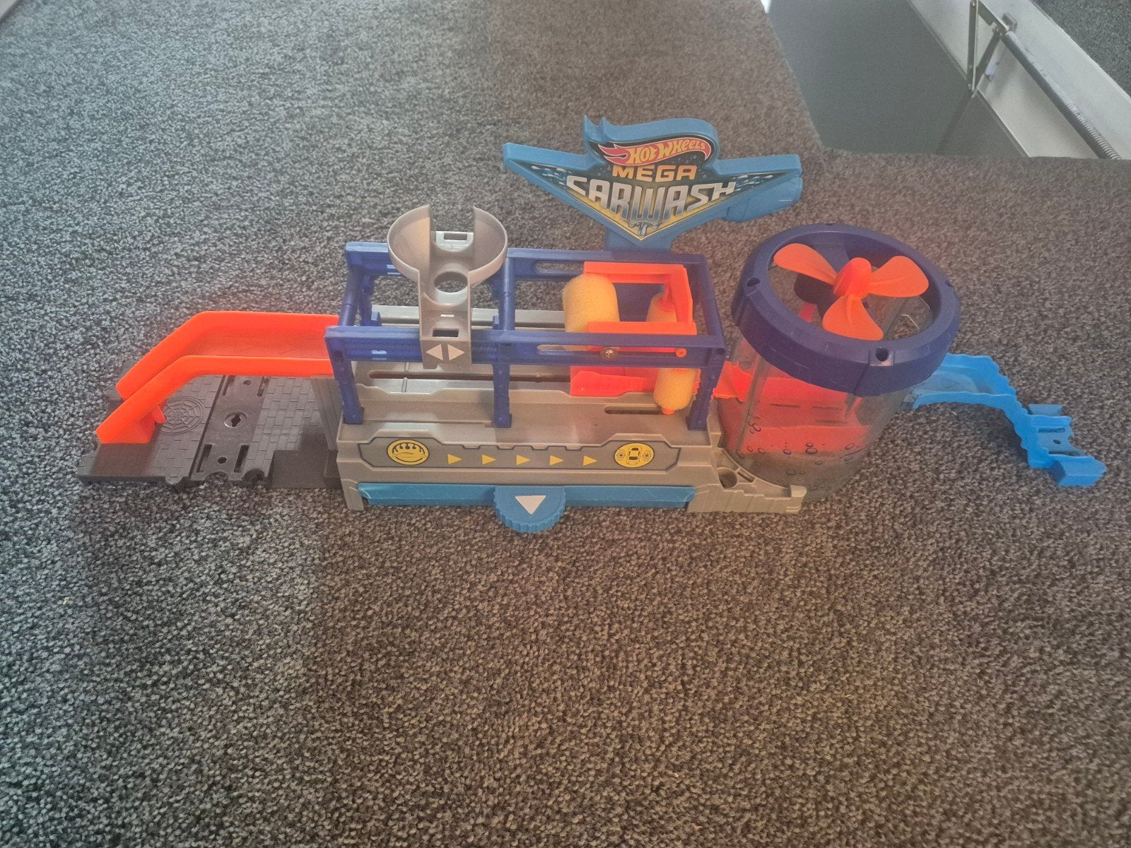Hot Wheels Mega Wasstraat Speelset, Ophalen, Gebruikt
