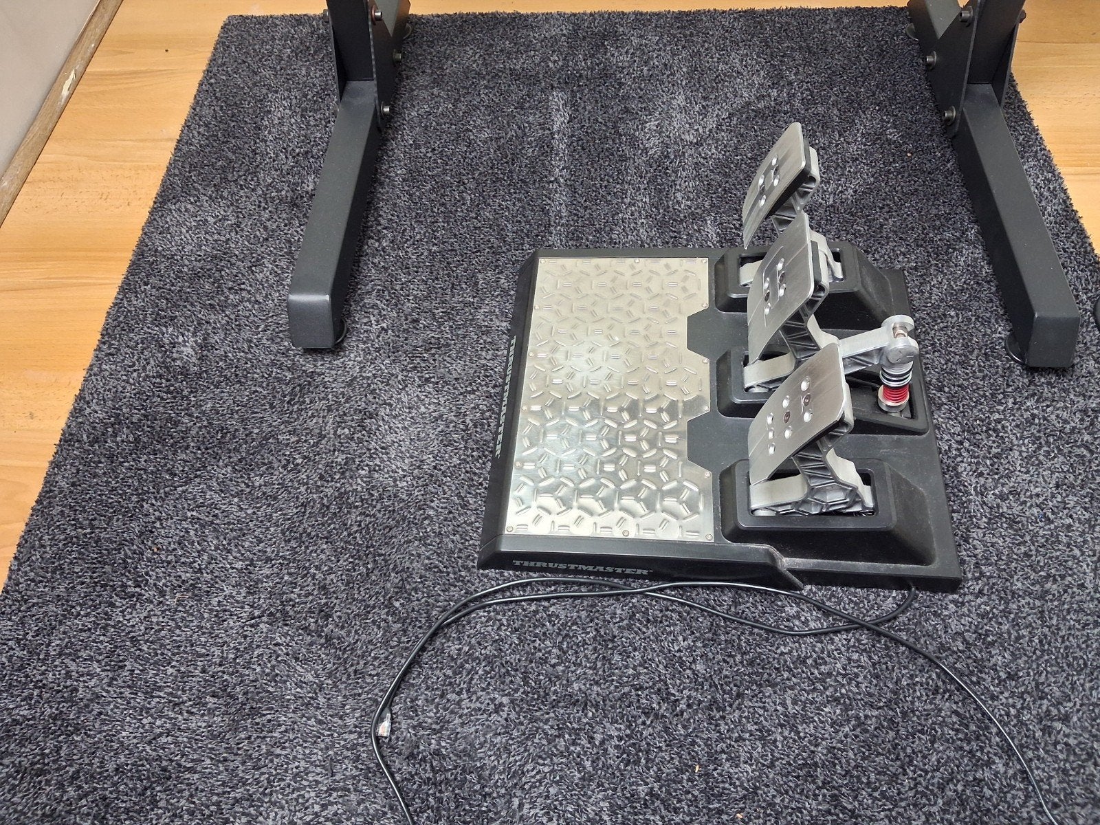 Thrustmaster T-LCM Pedalen - Zo goed als nieuw, Ophalen of Verzenden, Zo goed als nieuw, Thrustmaster, PC