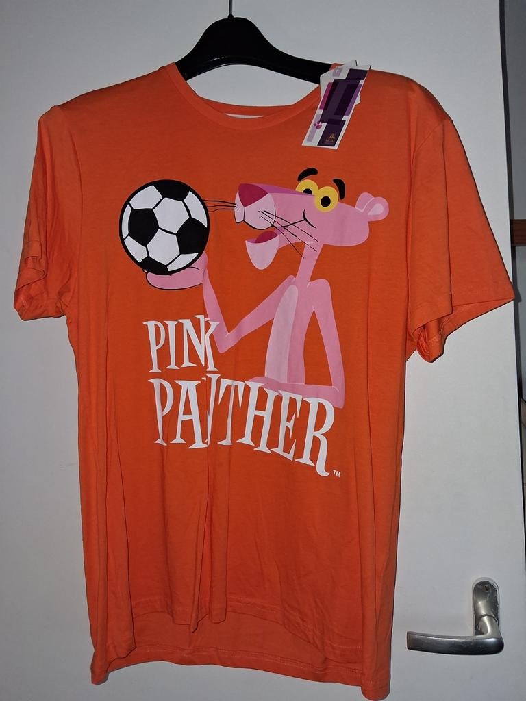 The Pink Panther EK shirt XL nieuw vintage Vroom & Dreesmann, Kleding | Heren, Ophalen of Verzenden, Nieuw, Maat 56/58 (XL), Oranje
