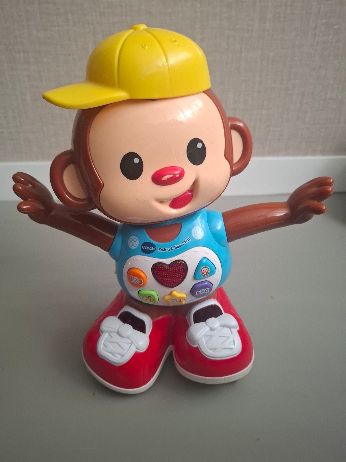 VTech Swing & Speel Aap - Interactief Speelgoed, Ophalen of Verzenden, Gebruikt, 6 maanden tot 2 jaar