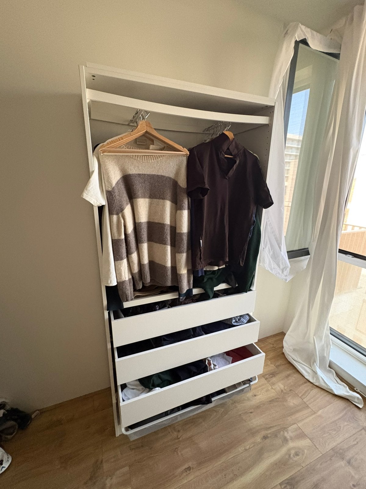 Gratis: Pax kast Ikea, Huis en Inrichting, Kasten | Kledingkasten, Ophalen, 200 cm of meer, 50 tot 100 cm, Zo goed als nieuw