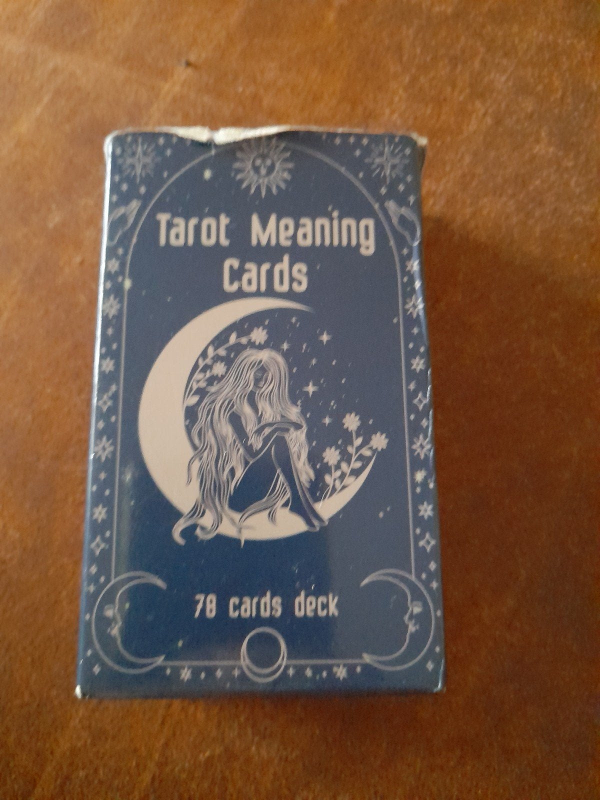Tarot Meaning Cards - 78 kaarten deck, Een of twee spelers, Ophalen of Verzenden, Nieuw, Onbekend