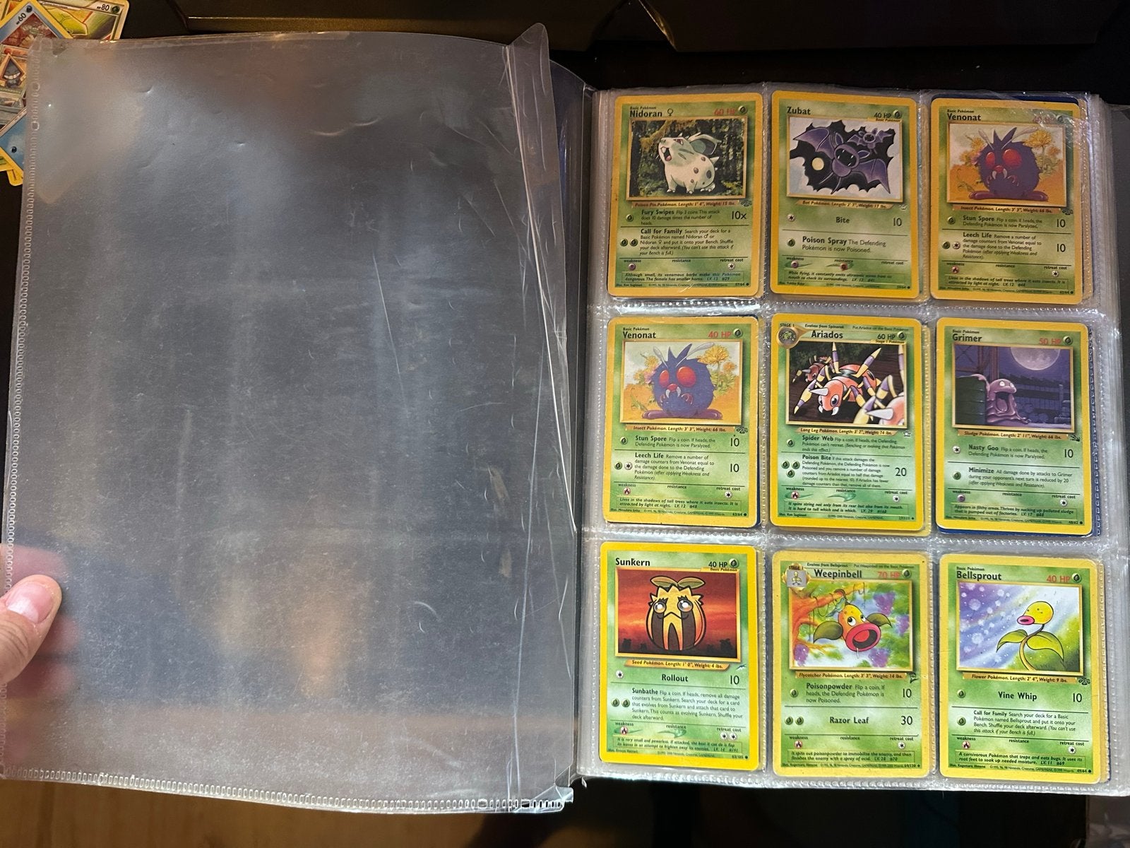 Diverse Pokémon kaarten (EXC - Played) - Verzamelmap, Ophalen of Verzenden, Gebruikt, Meerdere kaarten