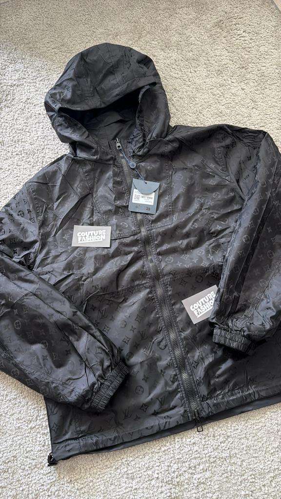 Louis vuitton windbreaker, Kleding | Heren, Ophalen of Verzenden, Zo goed als nieuw, Zwart