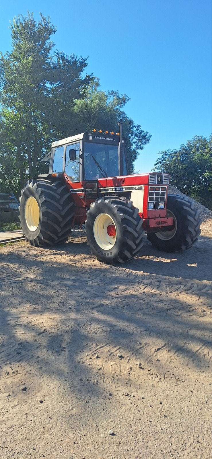 international 1055, Ophalen