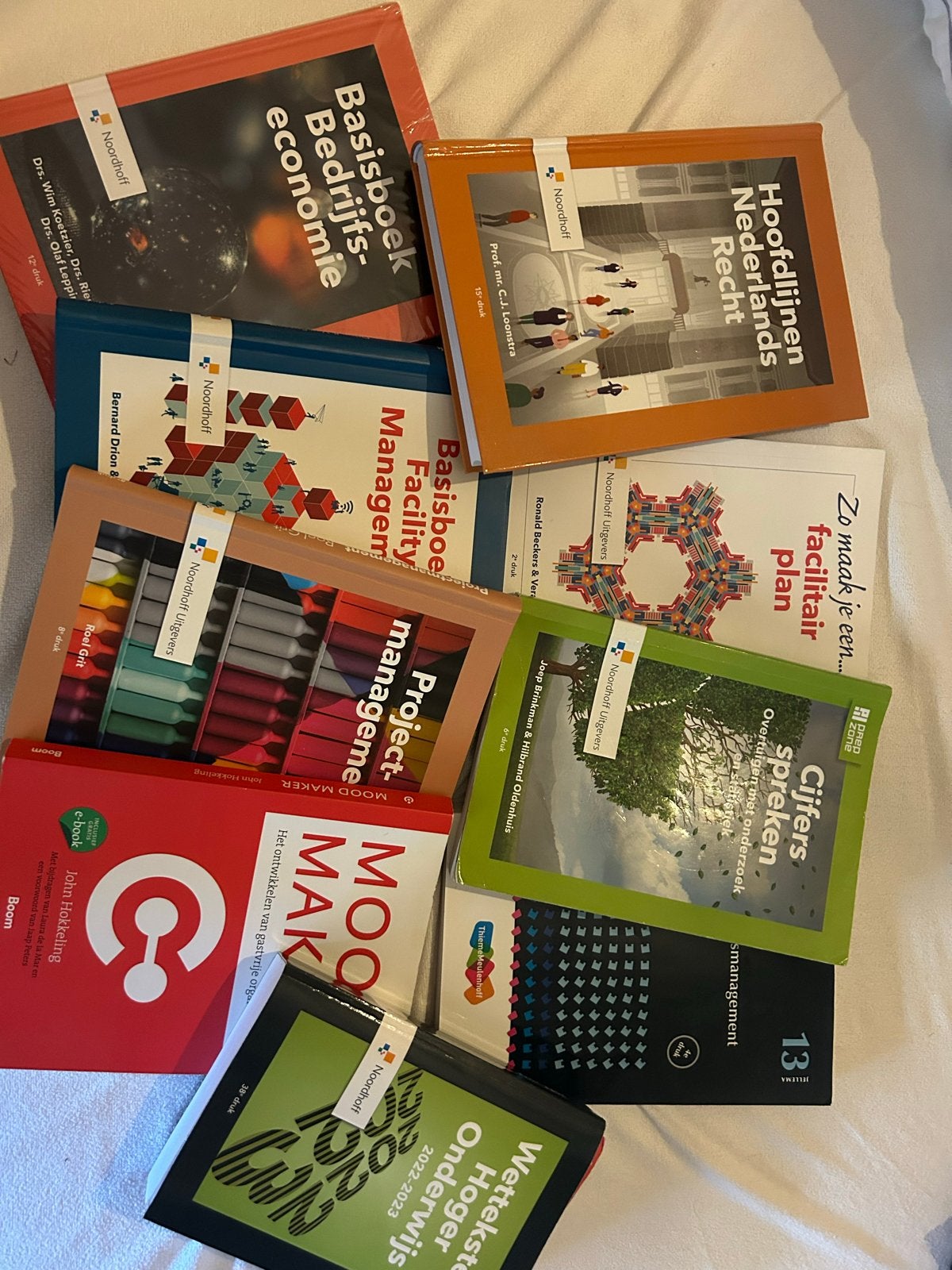 Diverse studieboeken HBO facility management, Boeken, Ophalen of Verzenden, Gamma, Zo goed als nieuw, HBO