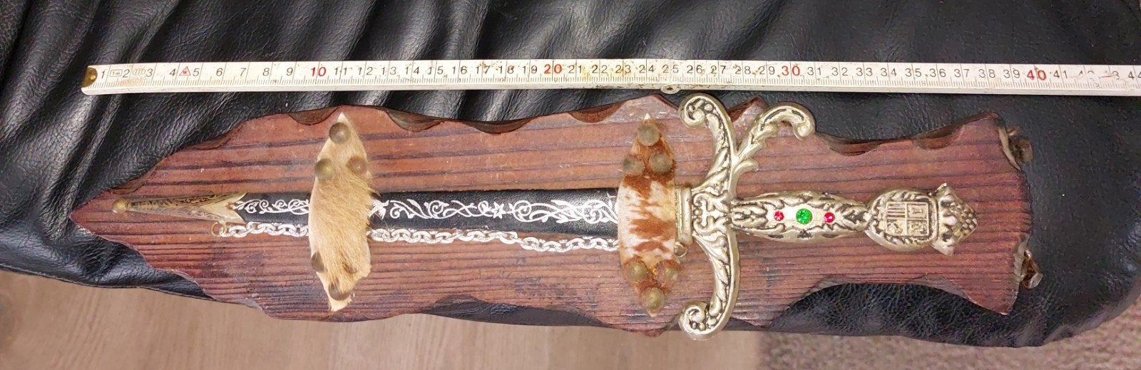 Decoratief zwaard met wandhouder - Vintage stijl, Ophalen of Verzenden