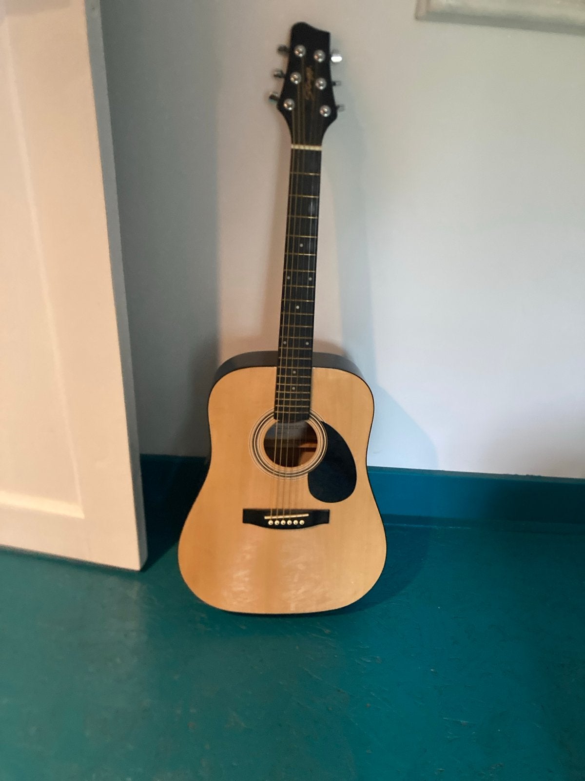Stagg Western gitaar met hoes - Zo goed als nieuw, Ophalen, Zo goed als nieuw, Western- of Steelstringgitaar, Met koffer