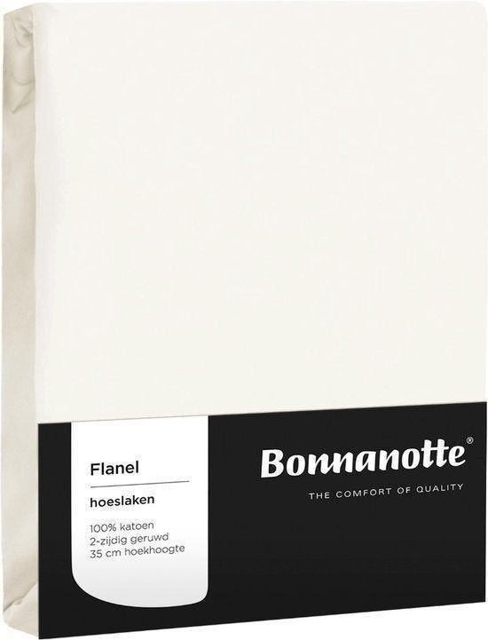 Nieuw Bonnanotte flanel hoeslaken, 2-zijdig geruwd, Katoen, Nieuw, Overige merken, Ademend
