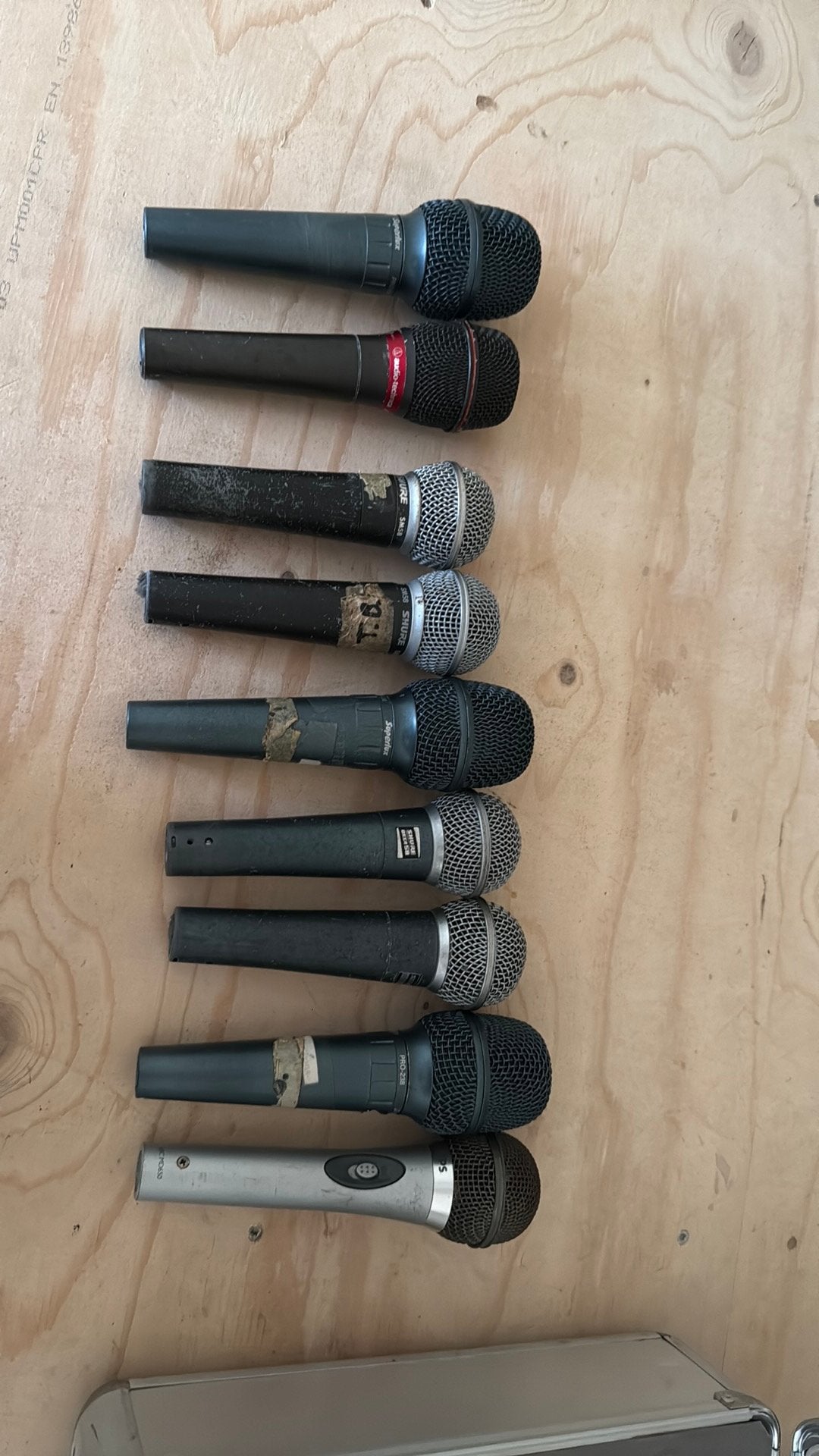 Diverse sure mics , sm 58 en andere live micro’s, Muziek en Instrumenten, Ophalen of Verzenden, Zo goed als nieuw, Zangmicrofoon
