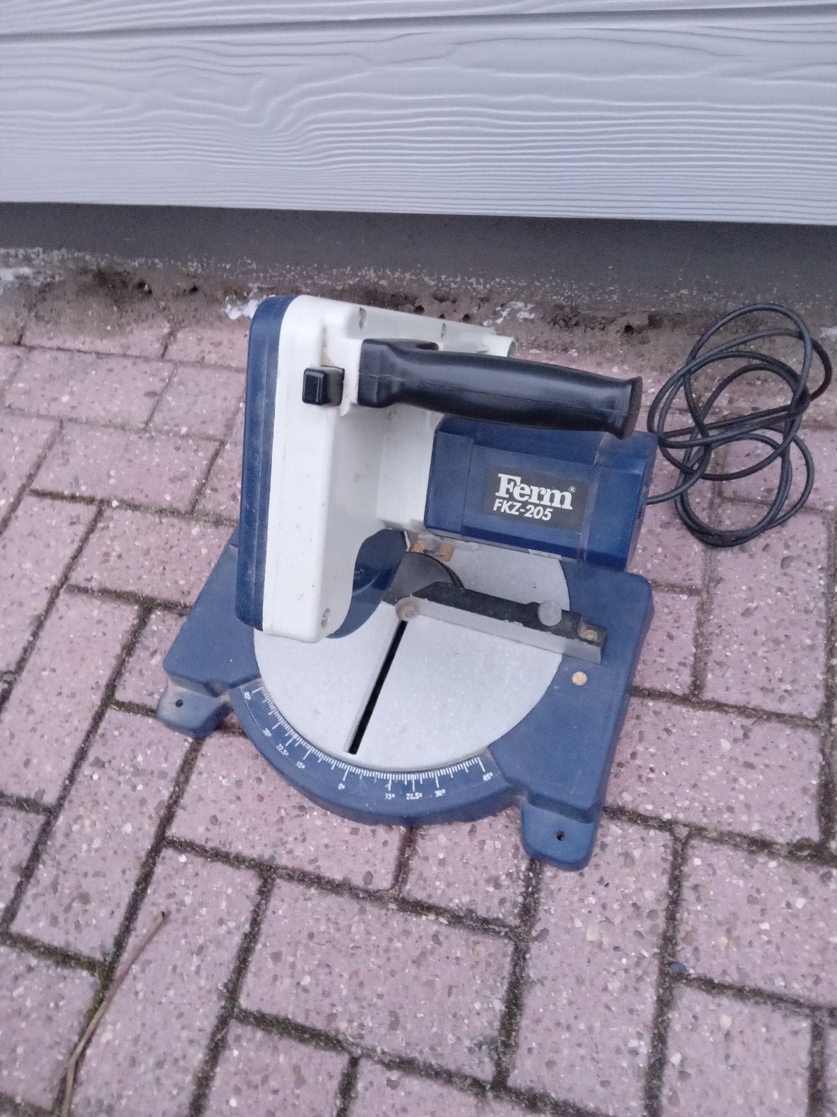 te koop zaag machine, Doe-het-zelf en Verbouw, Ophalen, 1200 watt of meer, 30 tot 70 mm