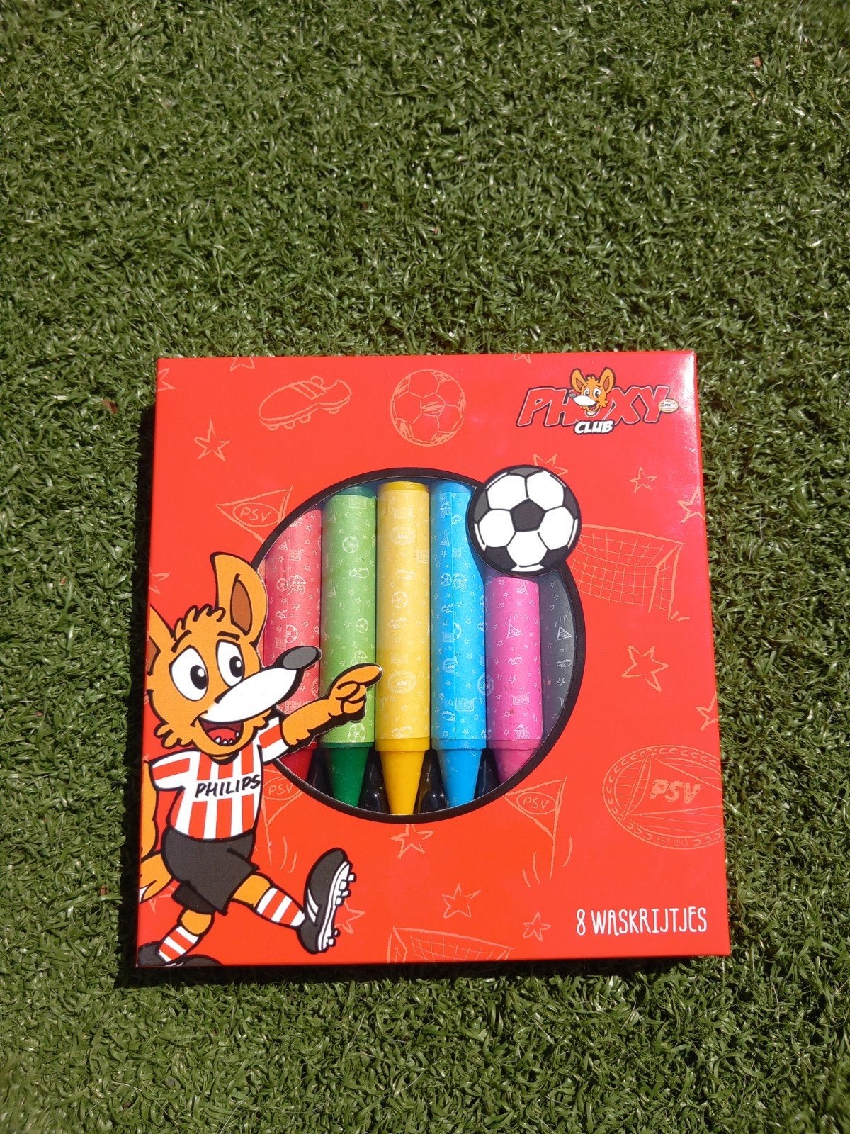 PSV Waskrijtjes - 8 stuks - Phoxy Club, Ophalen, Nieuw, Knutselen