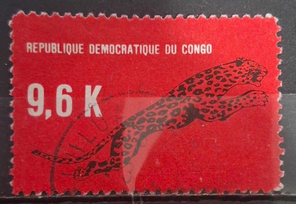Congo Postzegel (B3-P26), Ophalen of Verzenden, Overige landen, Gestempeld